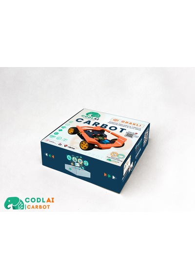 Codlaı Carbot Programlanabilir Robotik Araba - Çizgi İzleyen Engelden Kaçan Esp32 Stem Robot Kiti