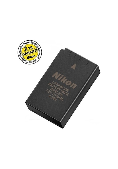 Nikon EN-EL20a 1110 mAh Batarya (Nikon Türkiye Garantili)