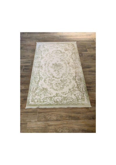 Loft 3001 Yeşil Halı Çok Renkli