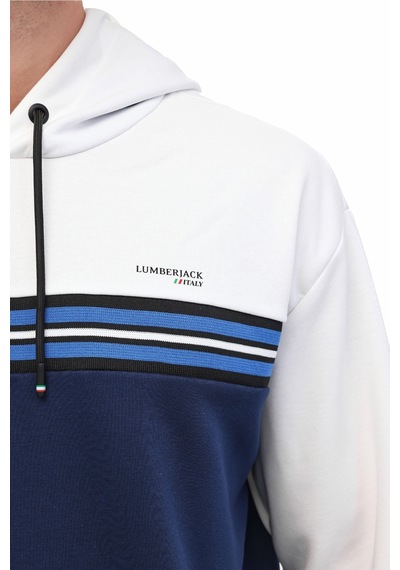 Lumberjack Ml Dylan 17ıtl702 5pr Lacivert Erkek Sweatshirt 000000000102024125 Lacivert-beyaz