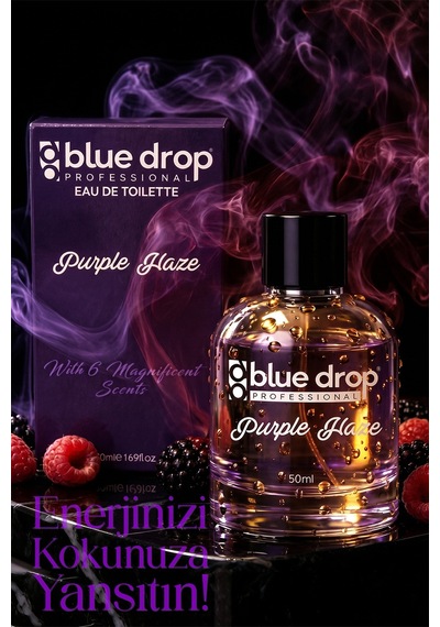 Blue Drop Purple Haze Premium Erkek Parfüm EDT 50 ML