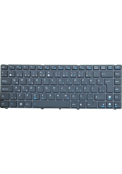 Asus Uyumlu UL30VT-QX090V, UL80AG-WX011V Klavye (Siyah)
