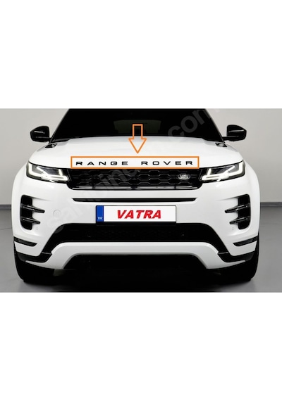 Range Rover 2.2 Sd4 R-dynamic Hse Uyumlu Range Rover R-dynamic Hsiyah Kaput Yazı