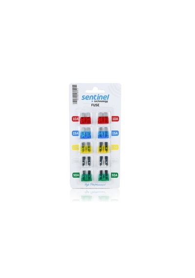 Bıçak Sigorta 10a, 15a, 20a, 25a, 30a / 10lu Set - 19x19 Mm Diğer