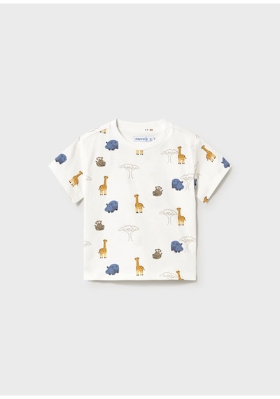 Mayoral Erkek Bebek 3 Parça T-shirt Şort Takım Lacivert - 01669