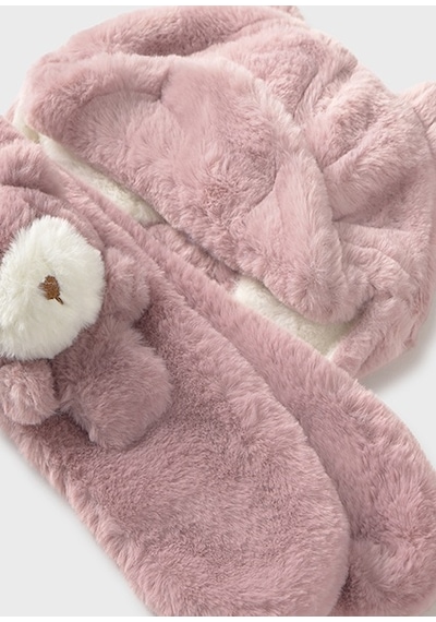 Mayoral Pembe Bebek Şapka Ve Atkı Takım 10020 Pembe