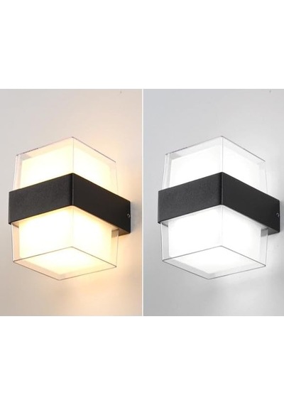 Prizma Led Aplik 12 Watt Gün Işığı 3200k Iç Mekan Ve Dış Mekan Cata Bora Led Aplik Ip54