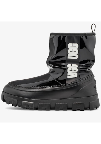 Ugg Women's Classic Brellah Mini Boot Kadın İçi Yünlü Bot Siyah