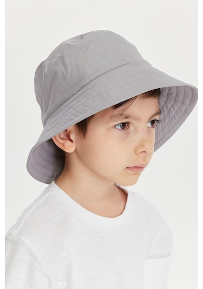 Benitto Kids Erkek Çocuk Desenli Bucket Şapka 7006-gri