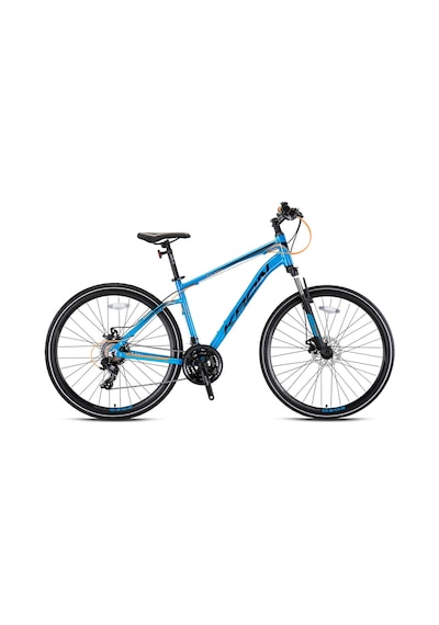 Kron Tx100 28 Jant Trekking Bisikleti M.Disk 18''Mavi-Turuncu Mavi