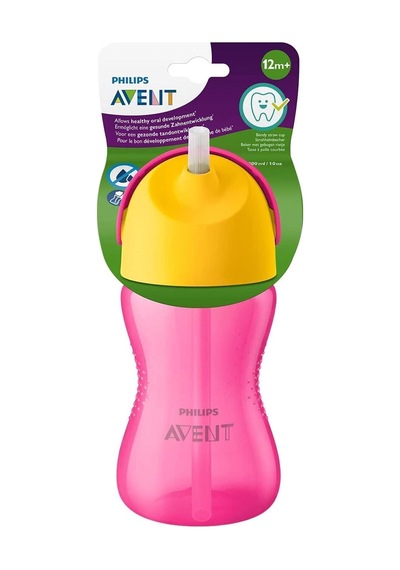 Philips Avent Desenli Pipetli Bardak