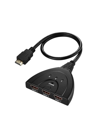 3 Port Hdmı Switcher 3 Giriş 1 Çıkışlı Hdmı Otomatik Switch