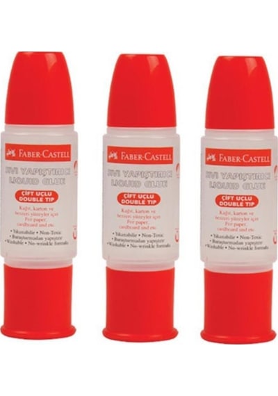Faber Çift Taraflı Sıvı Yapıştırıcı Solventsiz 3 Adet