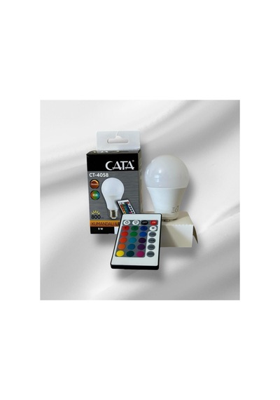 Ct-4058 Rgb Kumandalı Ampul 9w 10 Adet