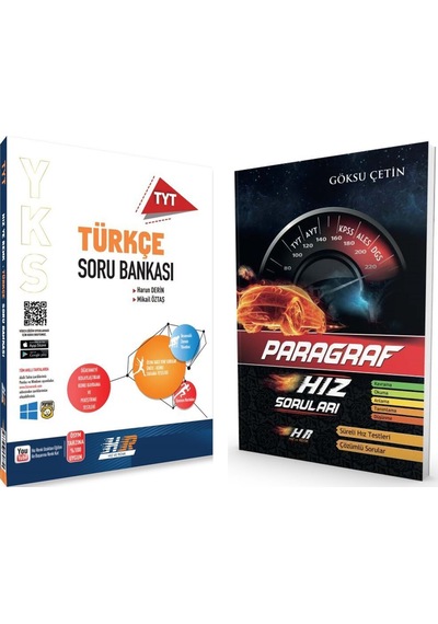 Hız Ve Renk Tyt Türkçe İle Paragraf Soru Bankası 2 Kitap Set