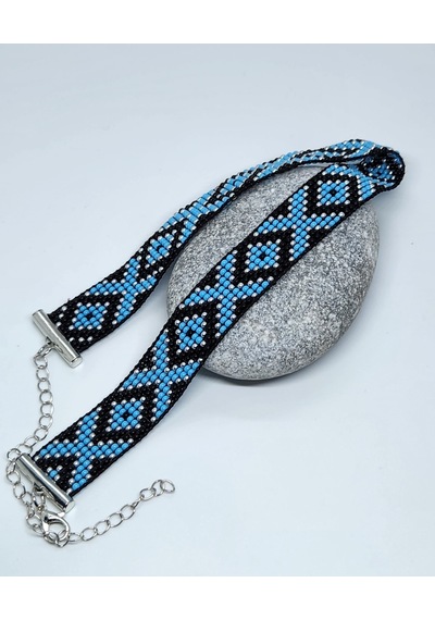 Harmel Jewelry Etnik Desen Dokuma Choker