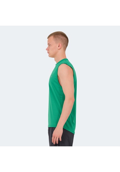 Slazenger RAJYA Erkek Kolsuz Yeşil Tişört