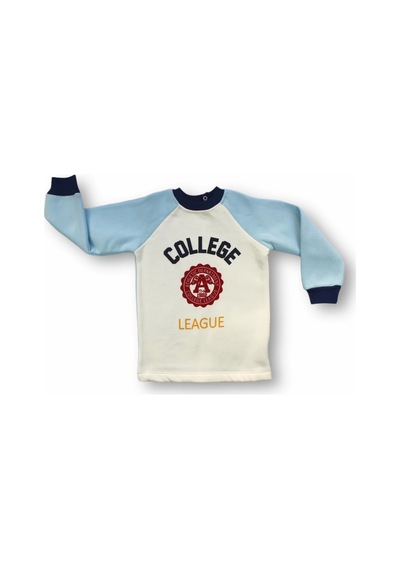 Melonika 9-12 12-18 18-24 24-36 Ay College Baskılı 3 İplik Kumaş Uzun Kollu Sweatli 2li Erkek Bebek Takımı Mavi Çok Renkli Melonika 9-12 12-18 18-24 24-36 Ay College Baskılı 3 İplik Kumaş Uzun Kollu Sweatli 2li Erkek Bebek Takımı Mavi Çok Renkli