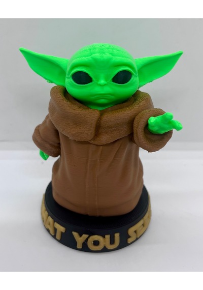 Grogu 3d Figürü