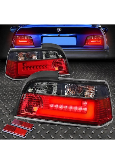 Bmw E36 1993-coupe Kırmızı Füme Ledli Arka Stop Lambası