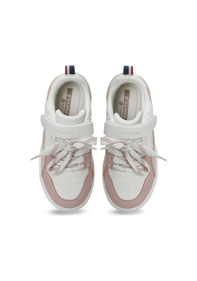 Uspoloassn U.s. Polo Assn. Geoky Jr Bej Kız Çocuk Sneaker Bej-lıla