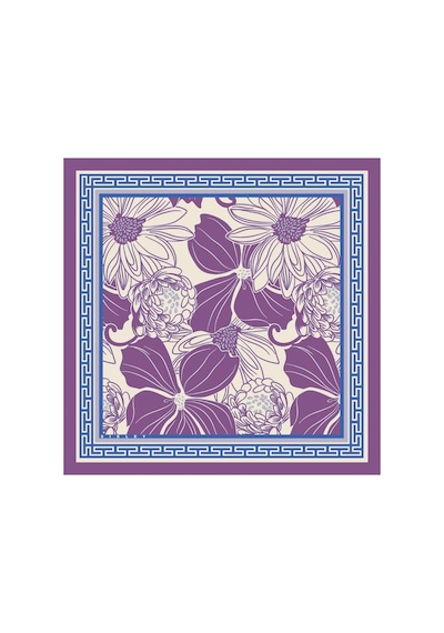 Sisley Flora Bandana/fular -2014-47 47 Mor