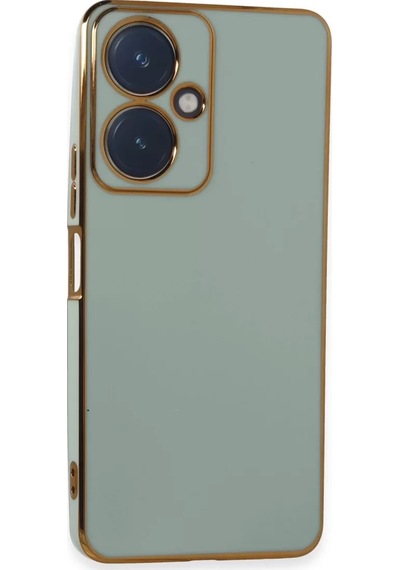 Newface Vivo Y27 Kılıf Volet Silikon - Açık Yeşil