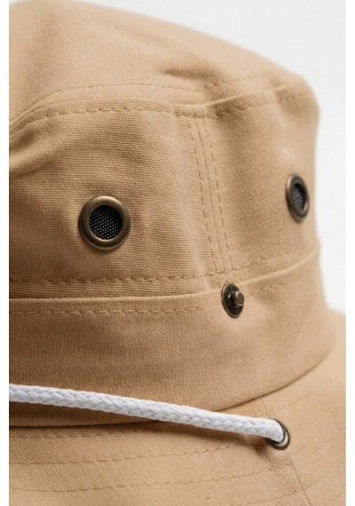 Mollycrush Premium Trekking Outdoor Şapkası Camel Unisex Safari Balıkçı Model Camel