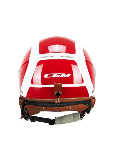 Cgm 191g Pix Sprint Rosso Bianco Lunga Açık Kask Kırmızı-beyaz