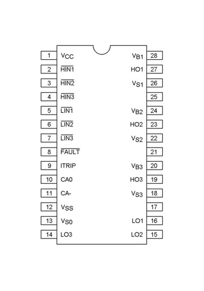 Ir2130Pbf Dıp-28 Mosfet Sürücü Entegresi