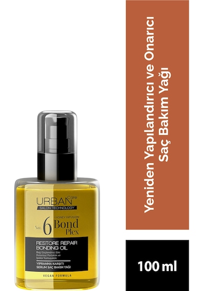 No.6 Bond Plex Restore Repair Yıpranma Karşıtı Serum Saç Bakım Yağı Ve Maske 2'li Set-vegan