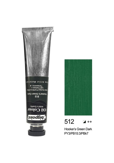 Bigpoint Yağlı Boya 45 Ml Hooker's Green Dark 512 6'lı Kutu Diğer