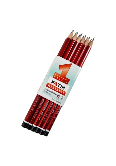 Fatih Mercanlı Kurşun Kalem 12 Adet Nocolor