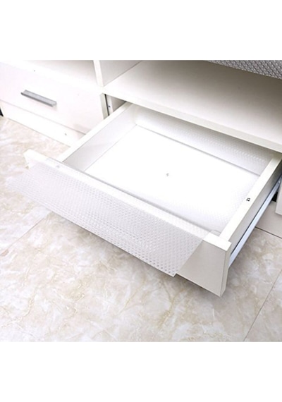 Sılver Eva Kaymaz 45Cm X 5Metre Şeffaf Kaymaz Raf Dolap Içi ve Çe