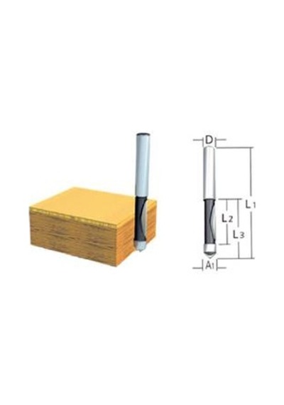 Makita D-10578 793063-0 Tek Kenar Alma Uç Freze Bıçağı 8 Mm