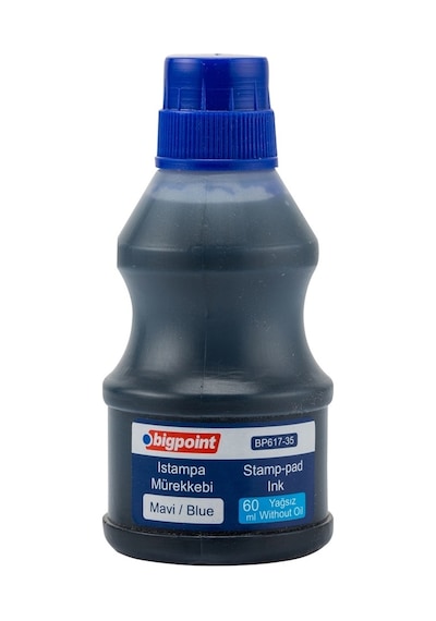 Bigpoint Istampa Mürekkebi 60 Ml Mavi 12'li Kutu