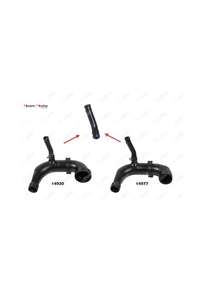 Turbo Borusu Hortumu Doblo-albea-palio-grande Punto 1.3 Multijet 55189122/ 51777766