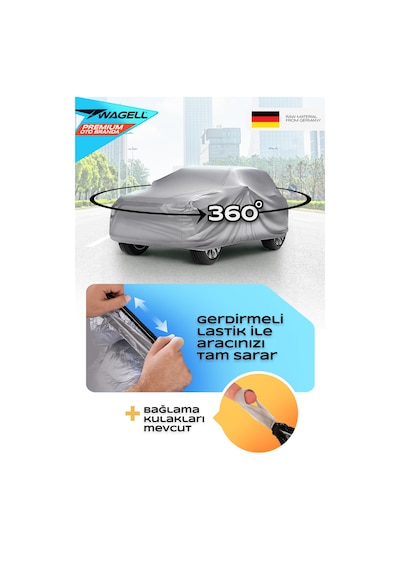 Volkswagen Passat B7 2011-2015 Uyumlu Fx40 Araba Brandası - Oto Çadır Örtü