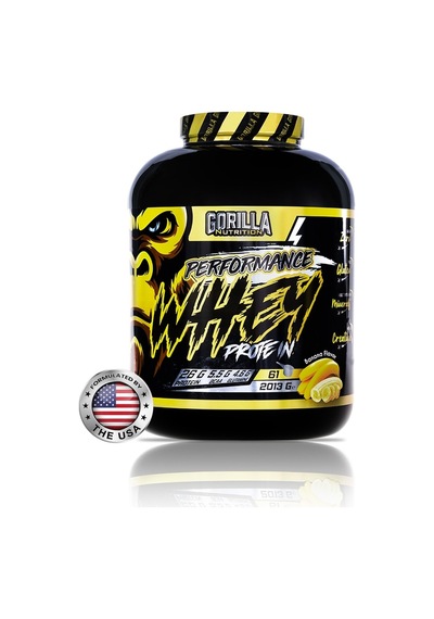 Gorilla Nutrition Performance Whey Protein 2013 G Muz Aromalı