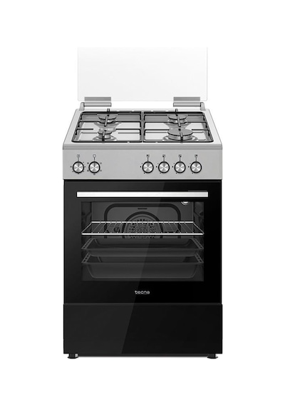 Tecna TF 604G Turbo Fanlı 4 Gözü Gazlı Ocaklı Tam Boy Fırın