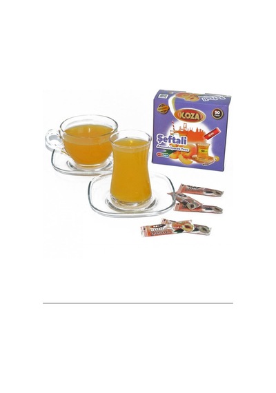 Koza Tek İçimlik Şeftali Aromalı Toz İçecek 50'li 100 G