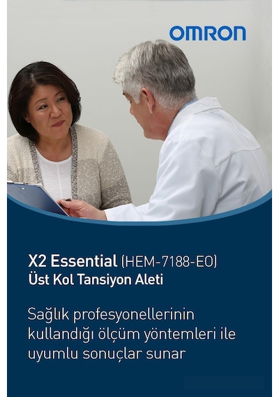 Omron X2 Essential Üst Koldan Ölçer Dijital Tansiyon Aleti