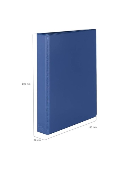 Evrak Sunum Klasörü A5 PVC 3 CM 4 Halkalı 200 Yaprak19,5 x 23 CM
