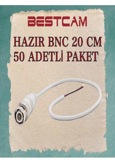 Hazır Bnc 20 Cm 50 Adetli Paket