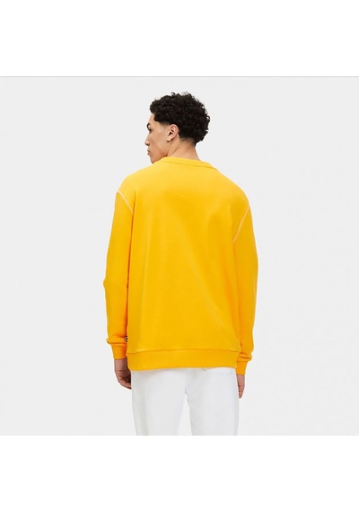 Sarı Fila Erkek Bisiklet Yaka Sweatshirt Lu411126 Sarı