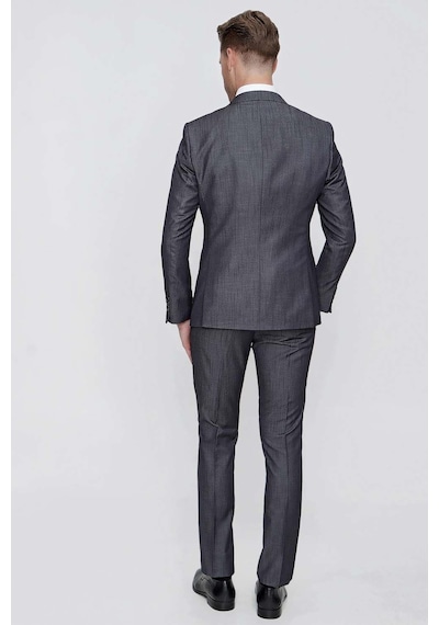 Efor Tk 858 Slim Fit Antrasit Klasik Takım Elbise Antrasit