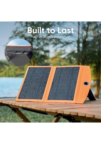 10.000mah Güneş Enerjili Solar Powerbank-1479 BEYAZ