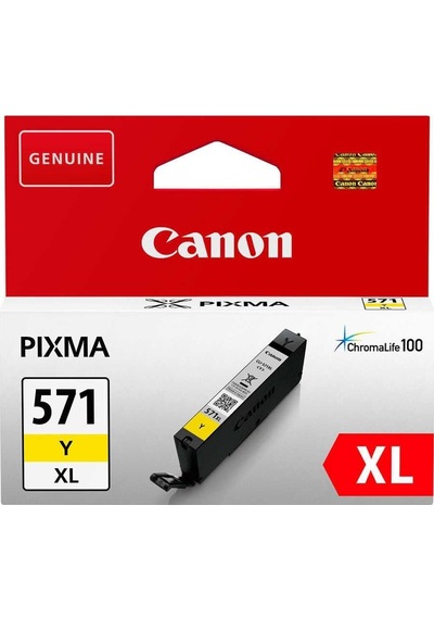 Canon Clı-571y Xl Sarı Yüksek Kapasiteli Mürekkep Kartuş 0334c001aa