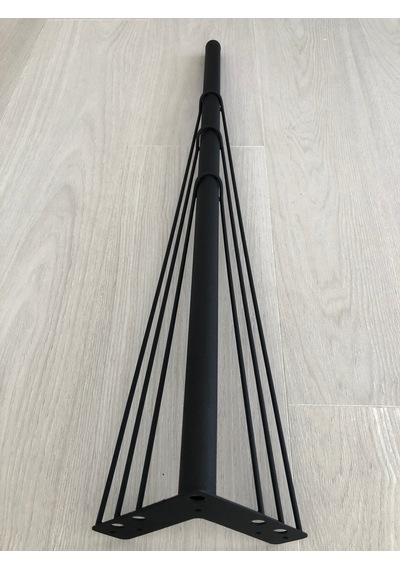 METAL,VENÜS 71*12*12 CM SİYAH, MASA, DRESUAR AYAĞI ( 4 ADET)