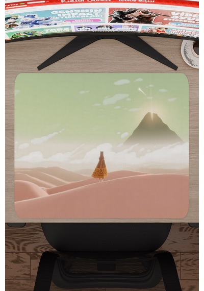 Journey Kaymaz Dikişli Kauçuk Oyuncu Mousepad V1 - 48x40 Xl Gaming Mouse Pad Fare Altlığı
